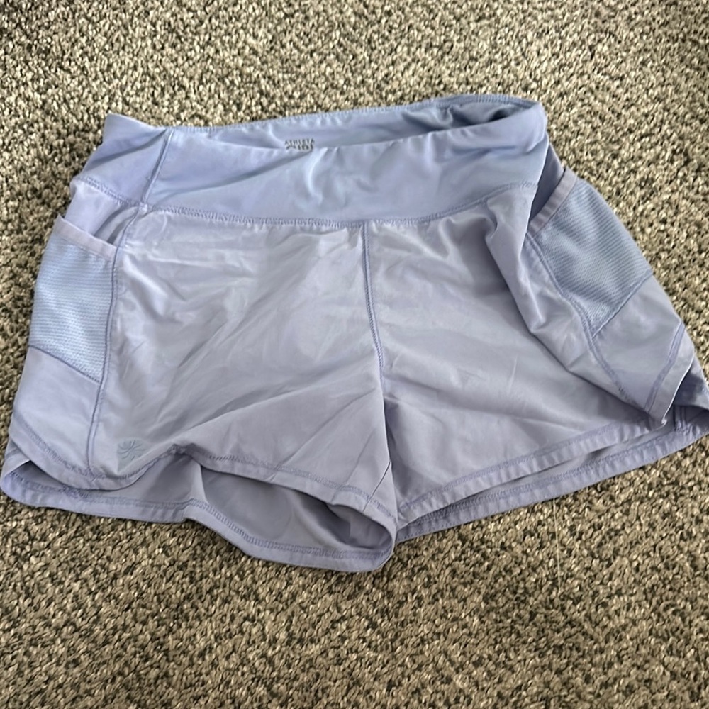 Athleta Purple Athletic Shorts Lightweight Performance